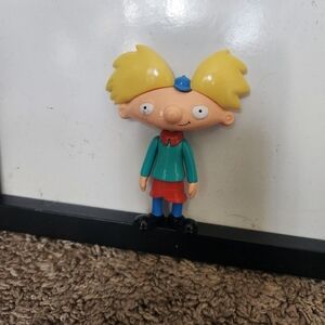 Vintage 2003 Hey Arnold! 4” Vinyl Figure Wendy's Nickelodeon Viacom Nictoons